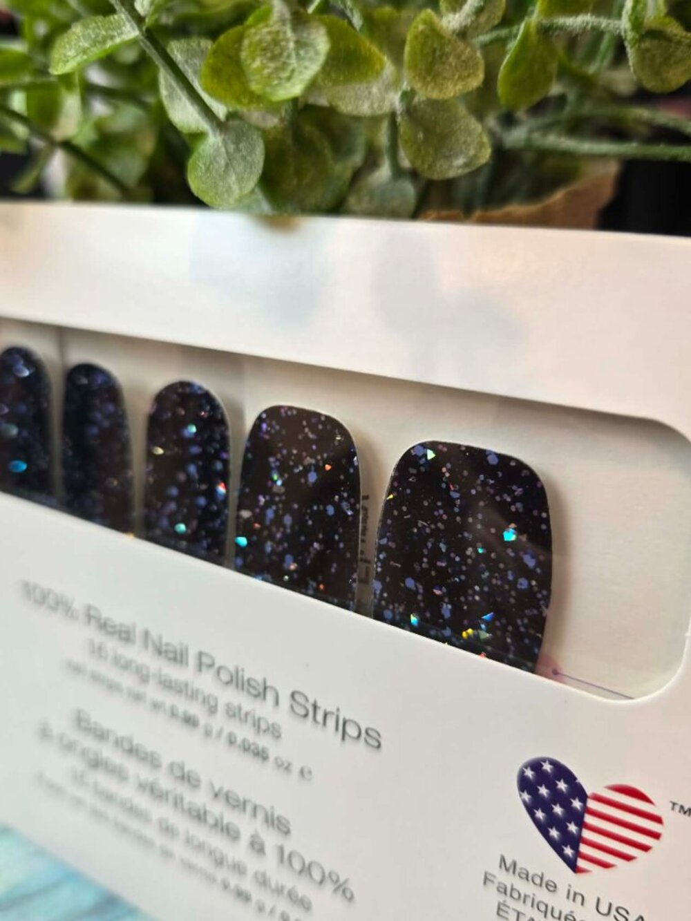 Color Street Press On Nail Design - Twilight Flurry